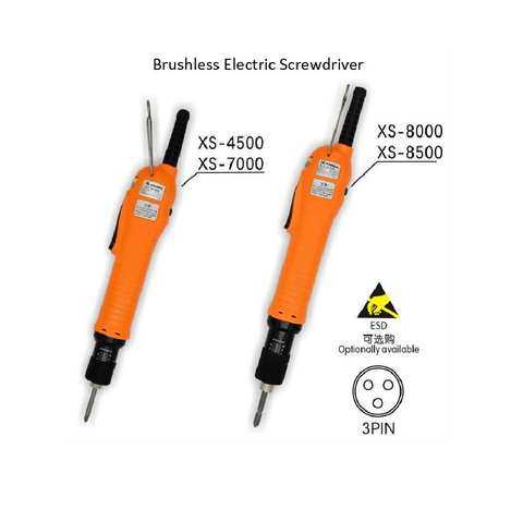 Smart Screw Driver Brushless Electric with ESD Torque Control & Data Tracking for Manufacturing Tool Kit OEM Sale freeshipping - NodesSmartTools