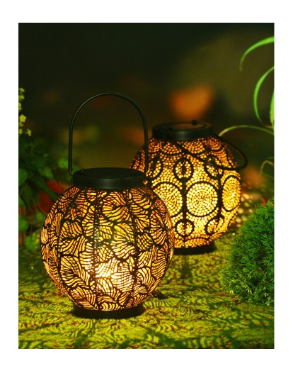 JY Solar Iron Art Decorative Light Series for Smart Home Lot Sale freeshipping - NodesSmartTools