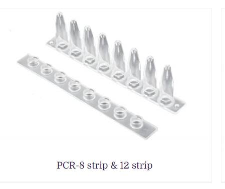 PCR Tube 8-strip with Flat Cap for Scientific Research Lot Sale freeshipping - NodesSmartTools